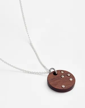 5 SAPPHIRE ROUND - Silver