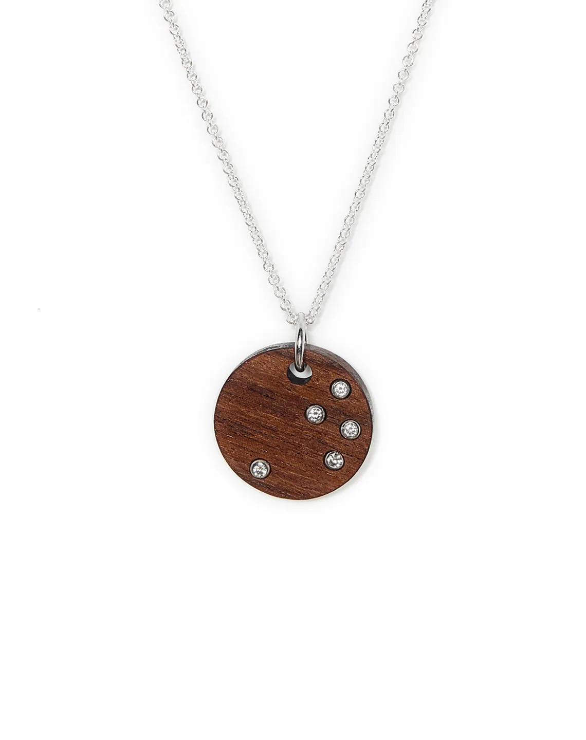 5 SAPPHIRE ROUND - Silver