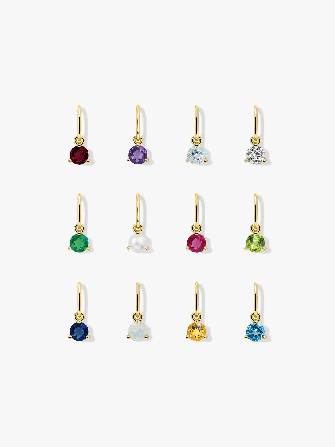 Blue Sapphire Necklace Charm