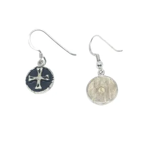 Bones Skull Enamel earrings