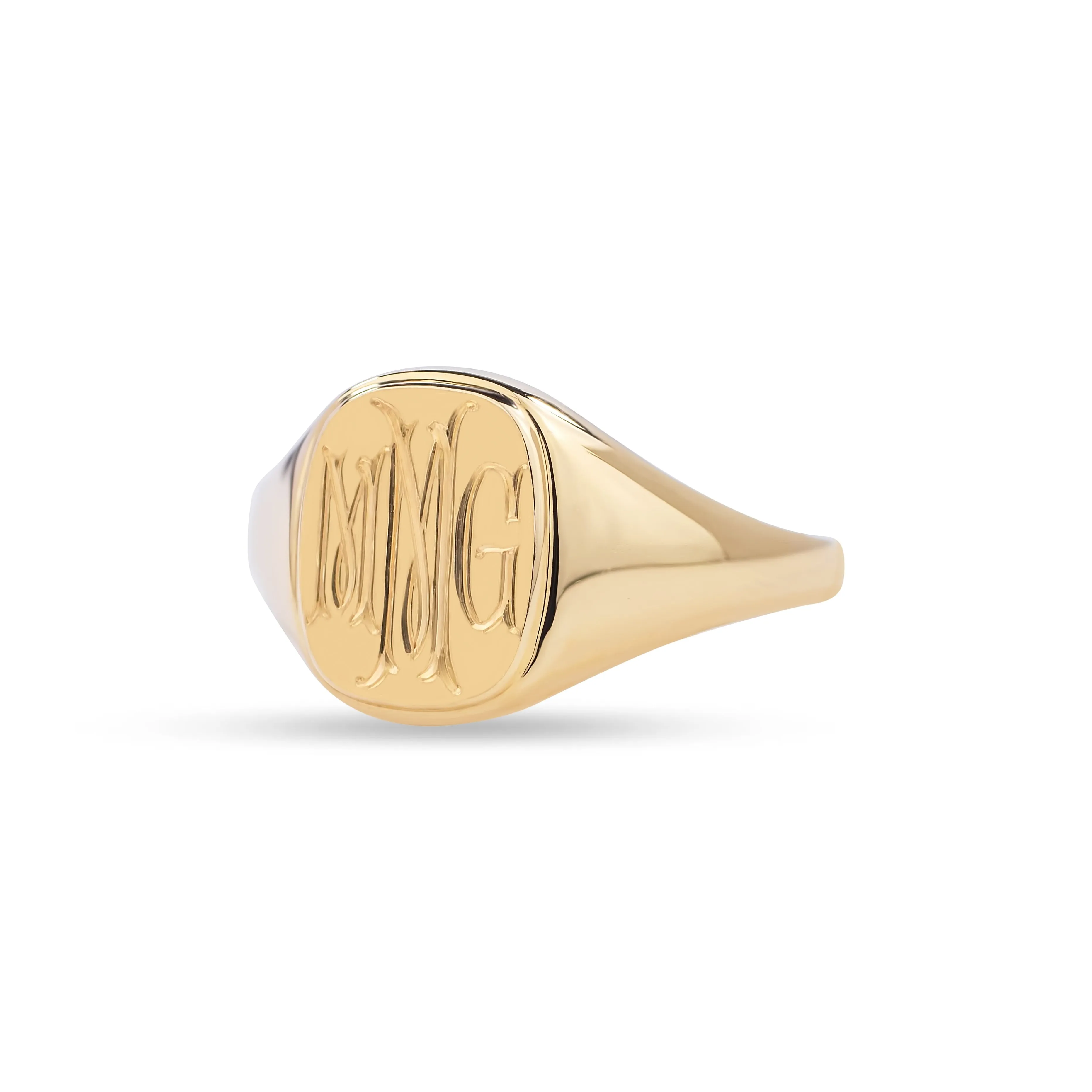 Cushion Signet Ring