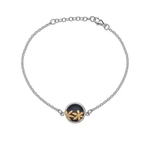 Grace Onyx Circle Stone Bracelet