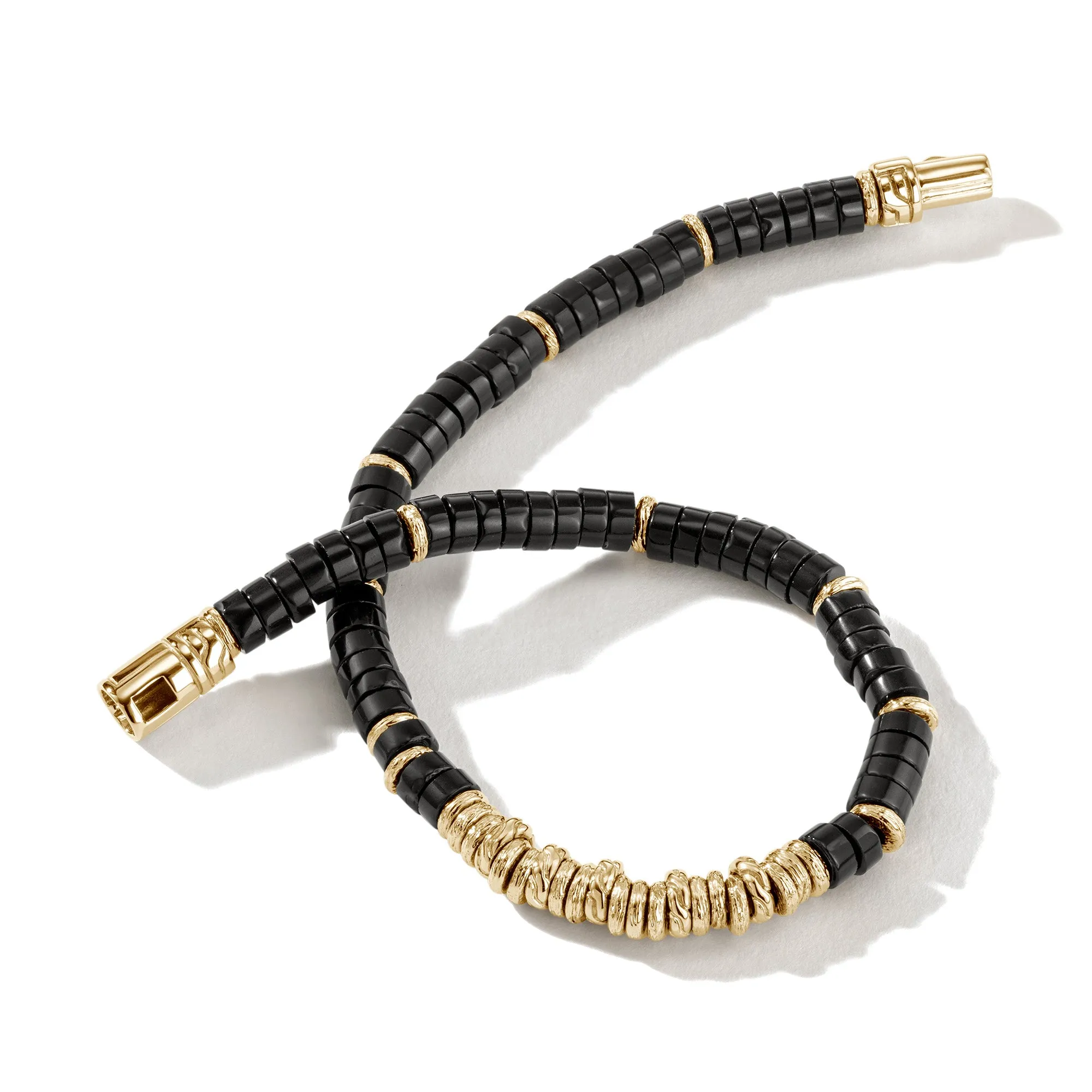 Heishi Bracelet, Gold|BUGGS900984BON