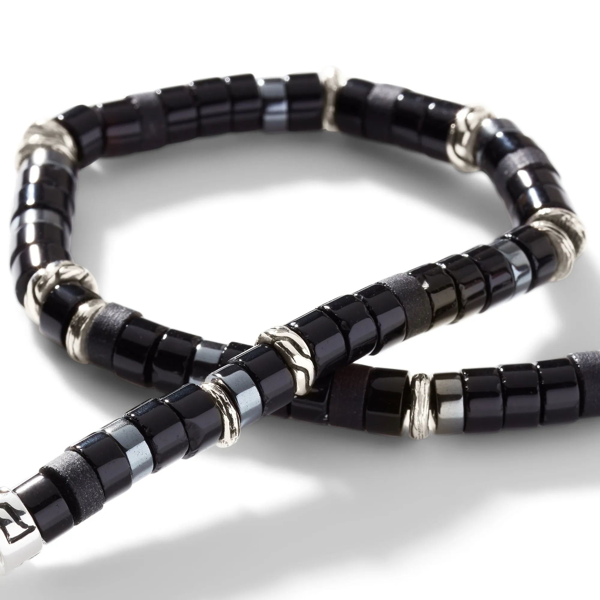 Heishi Bracelet, Sterling Silver|BUS900698BONHE
