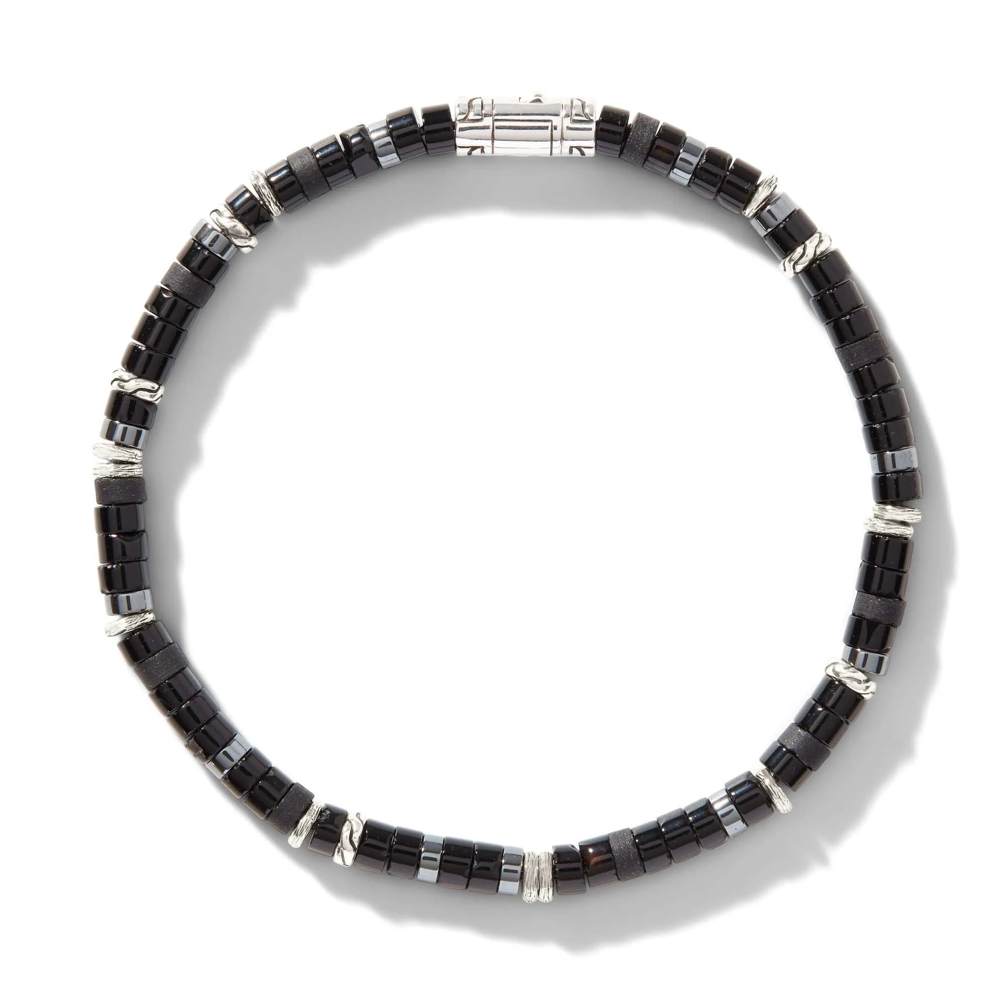 Heishi Bracelet, Sterling Silver|BUS900698BONHE