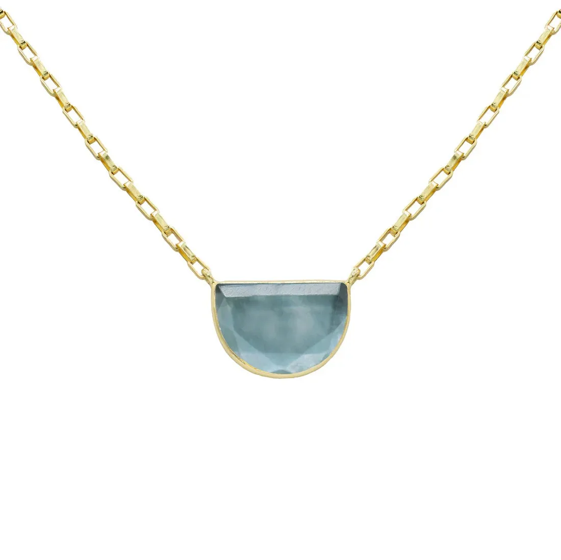MARCIA MORAN Petaluma Necklace in Blue Sapphire
