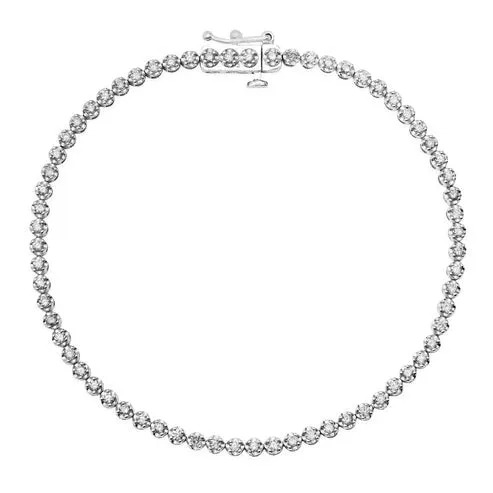 Onyx Elegance Tennis Bracelet