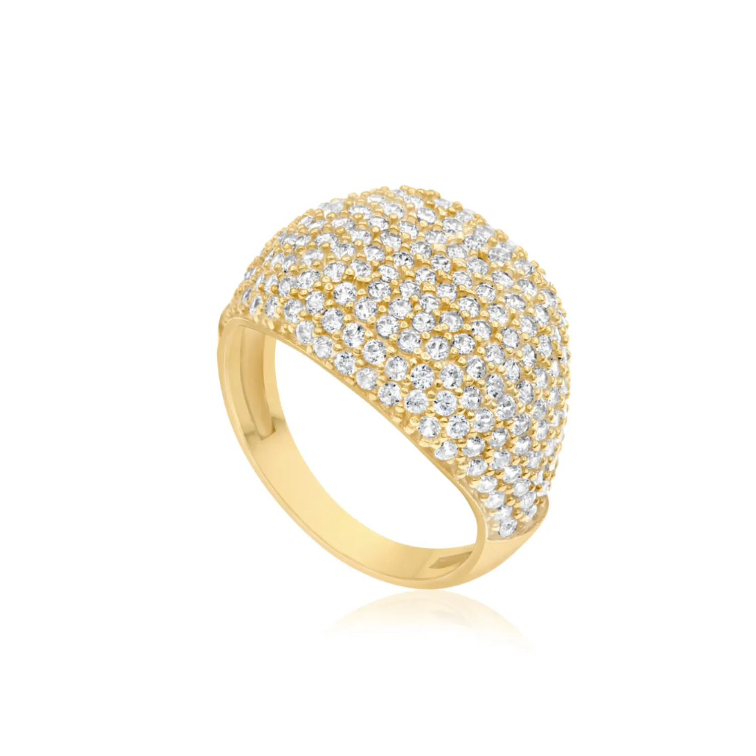 Pave Signet Ring