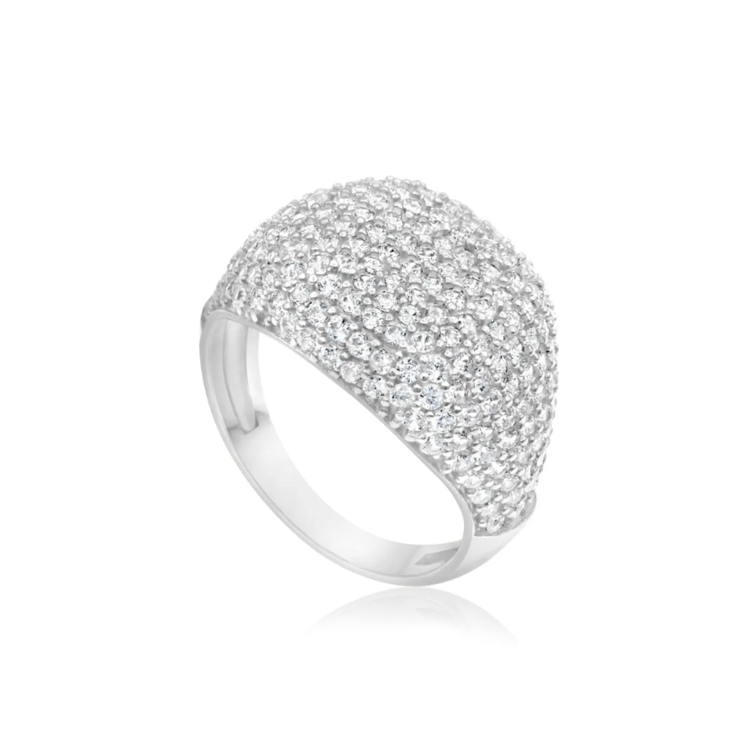 Pave Signet Ring
