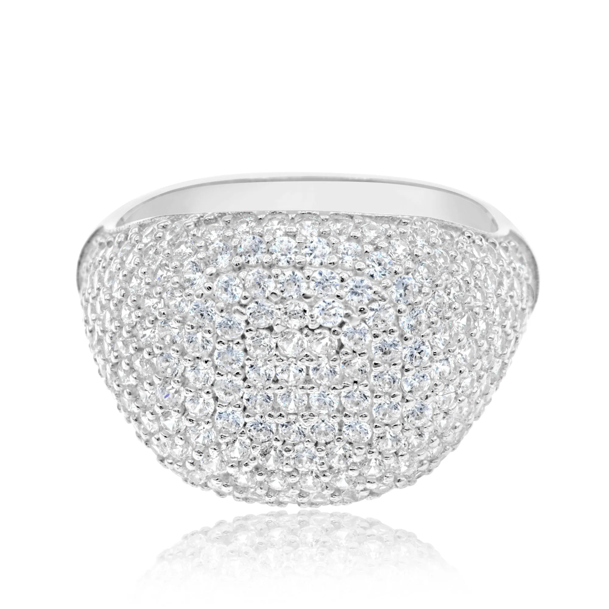 Pave Signet Ring