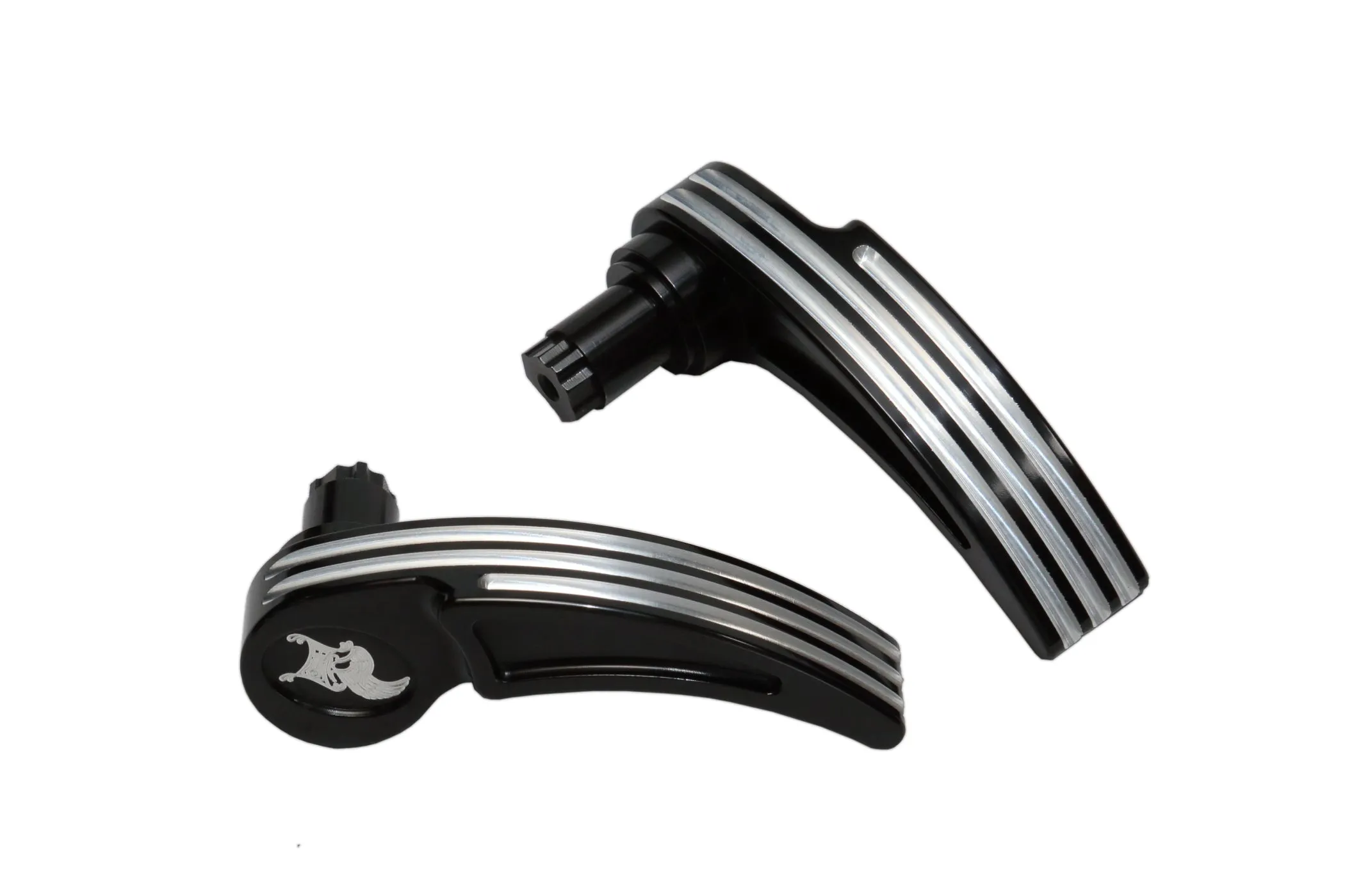 Saddle Bag Latch Levers Black