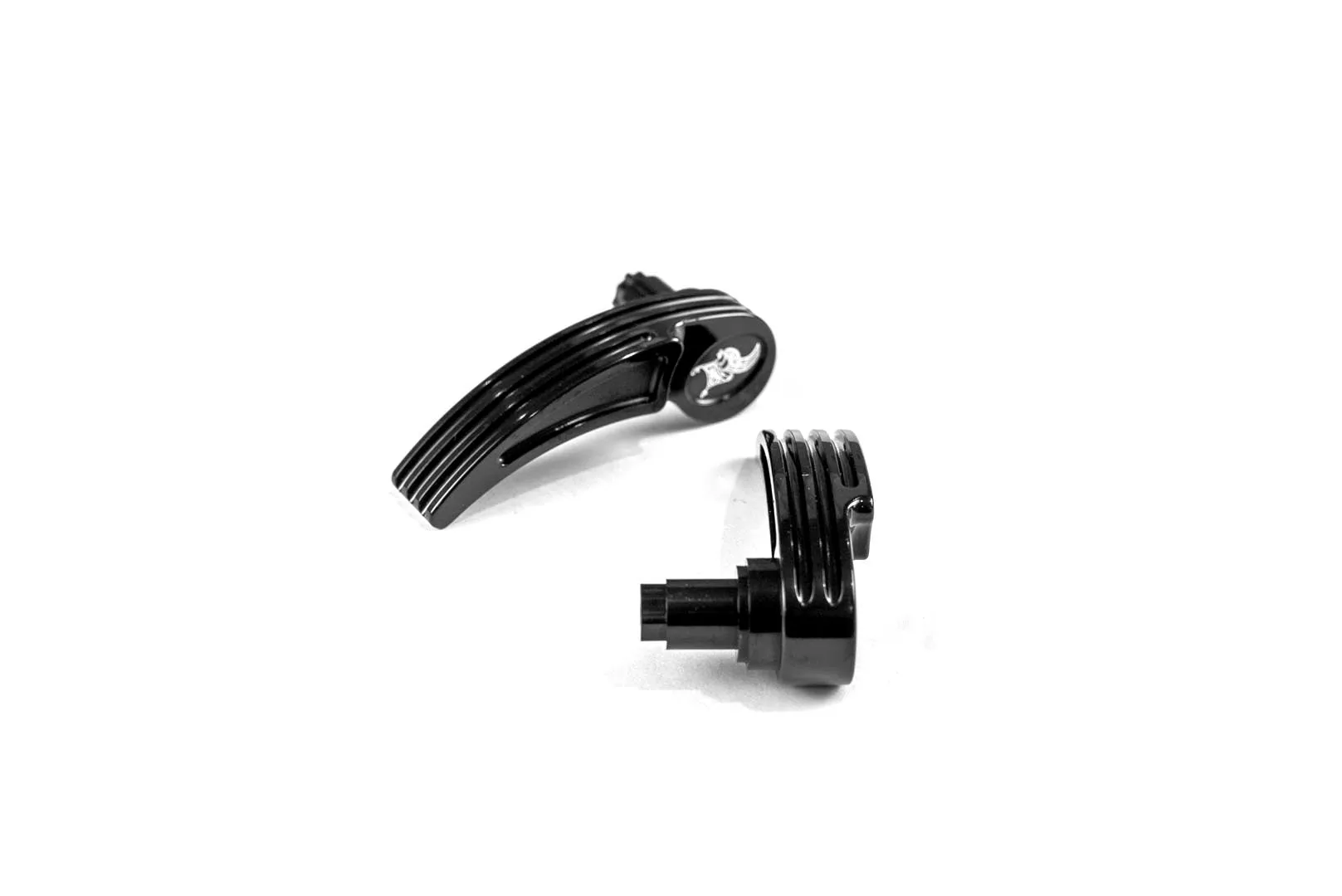 Saddle Bag Latch Levers BlackMachine