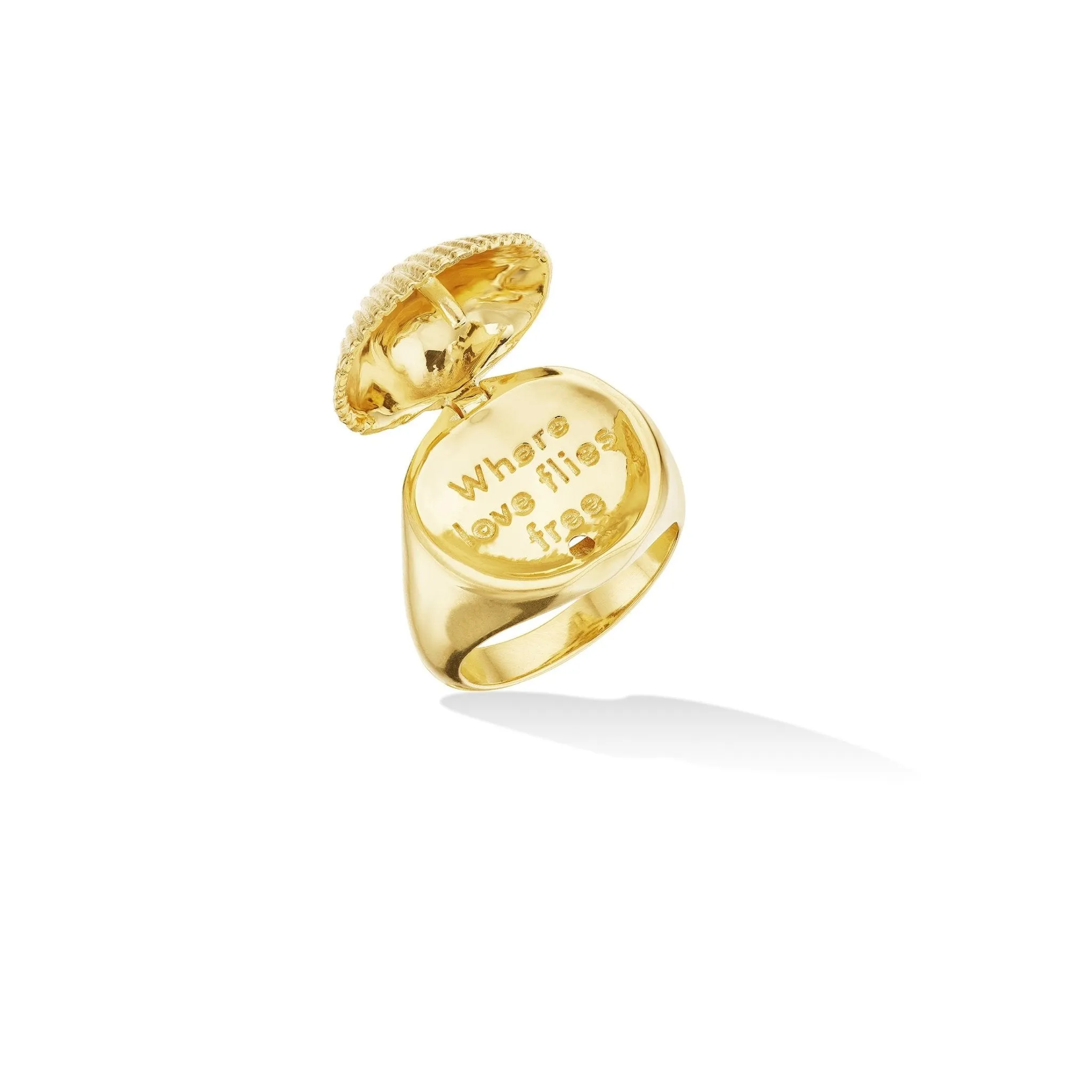 SHELL Pinky Ring